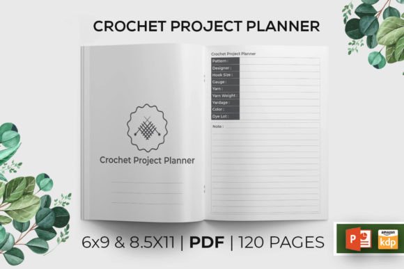 Download Crochet Project Planner Logbook - Crochet project planner Collection
